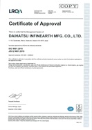ISO9001 attestation